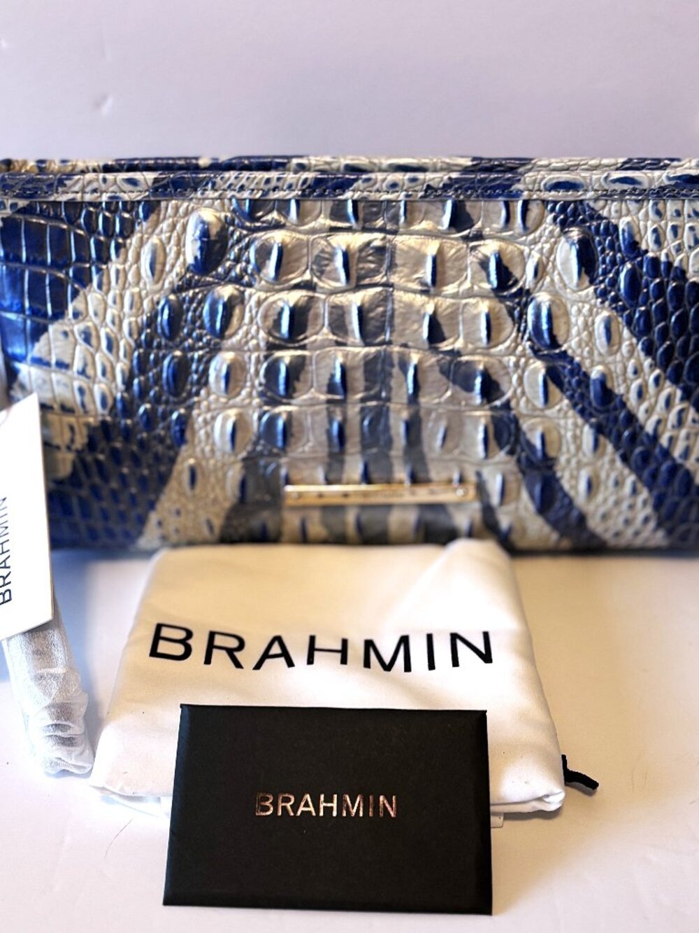 Brahmin Kayla Dazzle Melbourne Wristlet Clutch